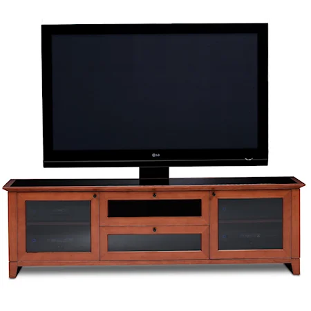 3 Compartment Wide Home Theater Cabinet